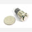 16mm Momentary Metal Illuminated Push Button - Yellow LED