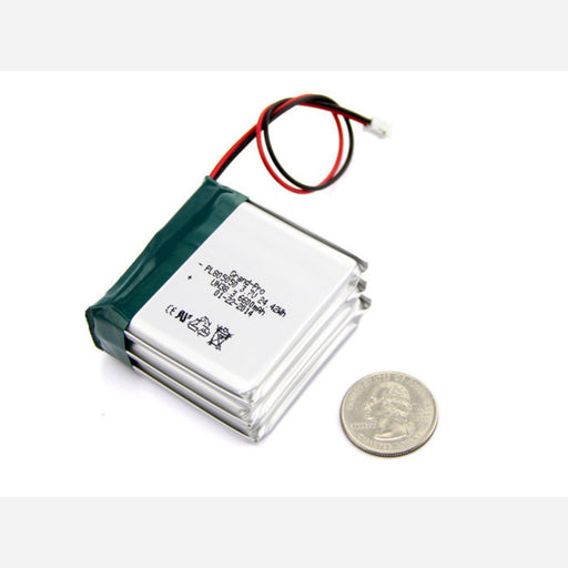 Polymer Lithium Ion Battery - 6600mAh 3.7V