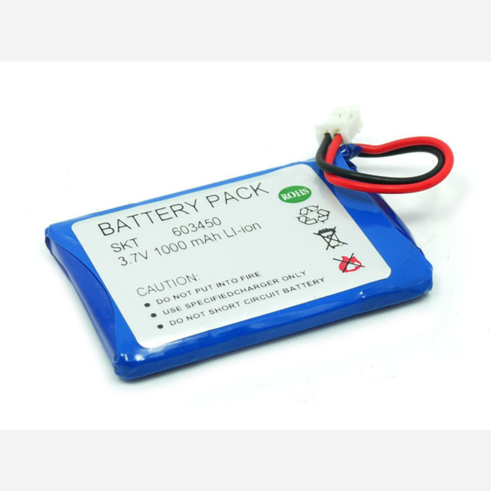 Lithium Ion polymer Battery - 1A