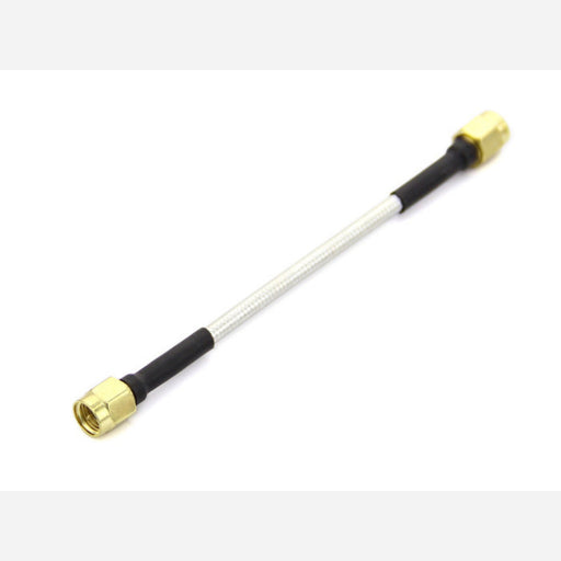 SMA M/M 6GHz Semi-Flexible cable RG402 - 10cm