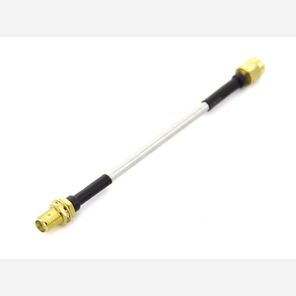 SMA M/F 6GHz Semi-Flexible cable RG402 - 10cm