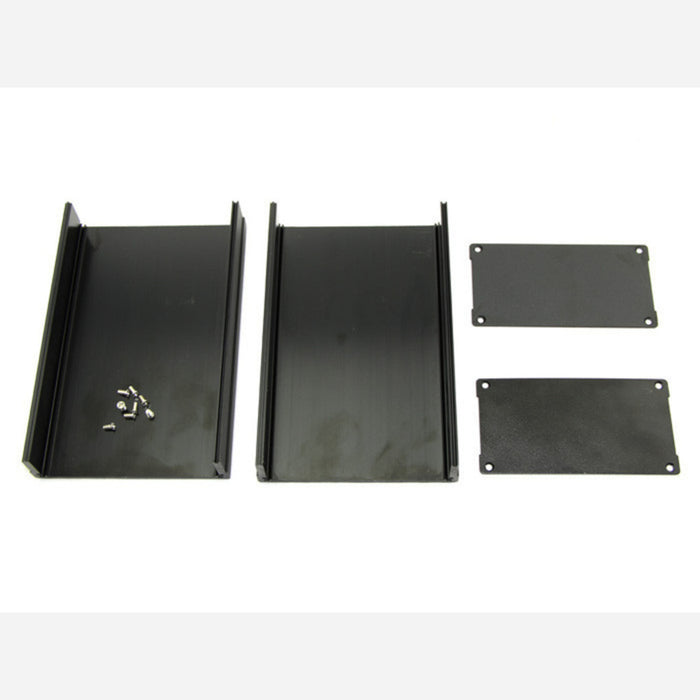 Aluminum Case Black - 163*106*55 (mm)