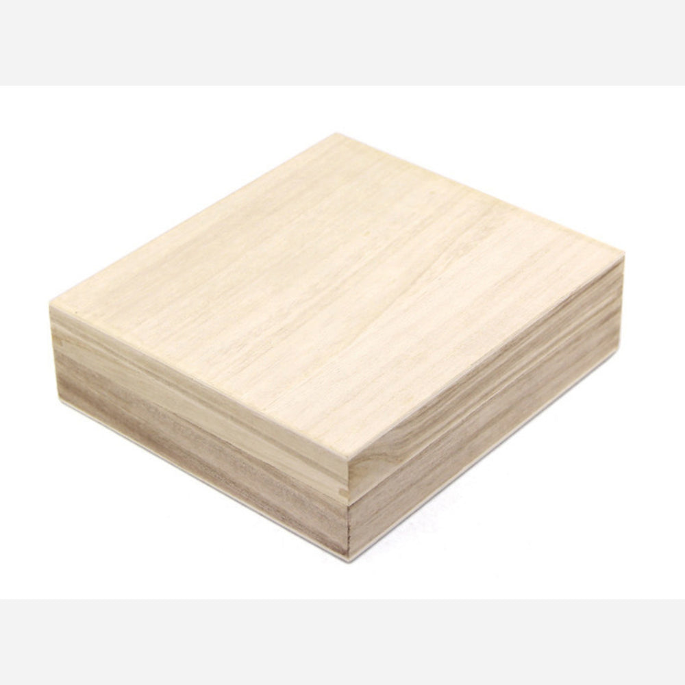 Concise Wood Case - 173x153x50 mm