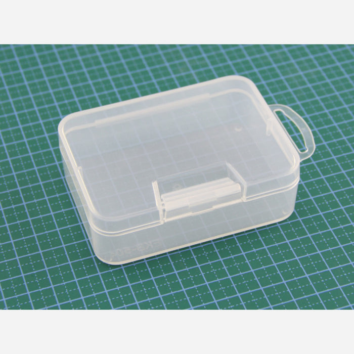 Plastic storage box - transparent