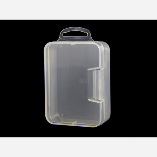 Plastic storage box - transparent