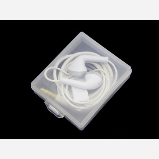 Plastic storage box - transparent small