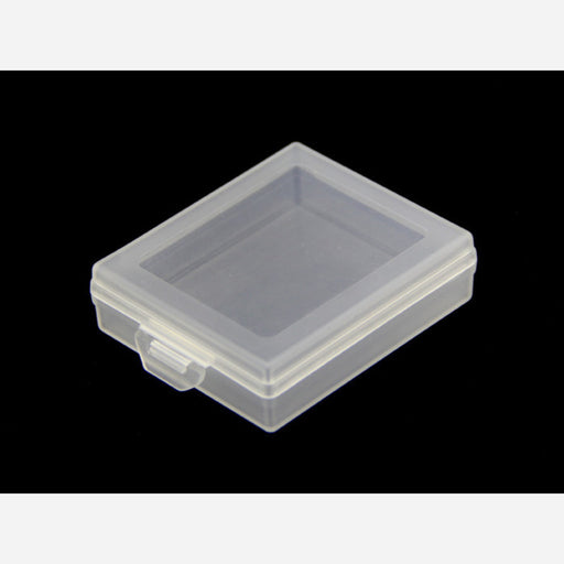 Plastic storage box - transparent small