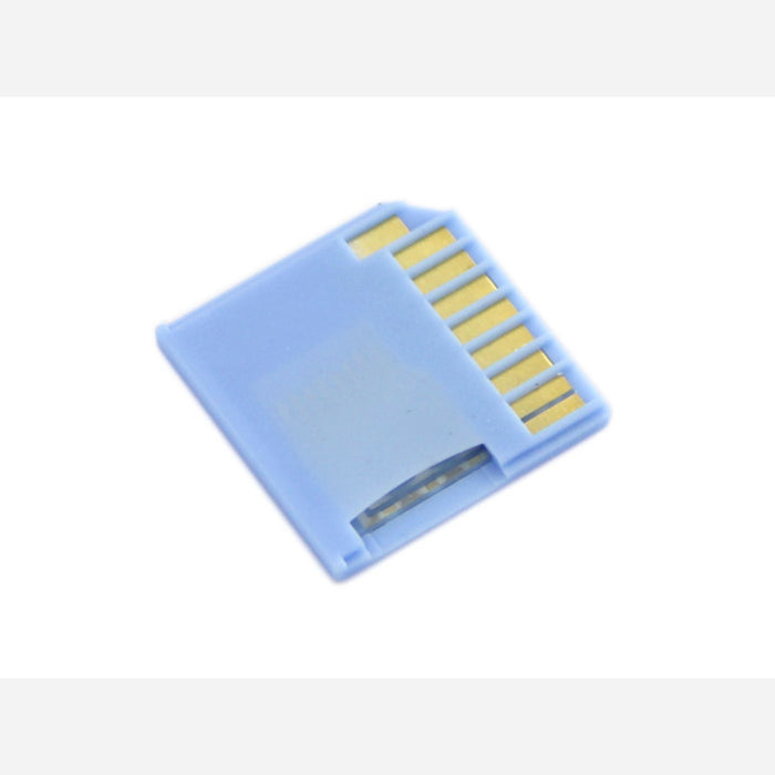 Micro SD Card Adapter for Raspberry & Macbooks - Blue