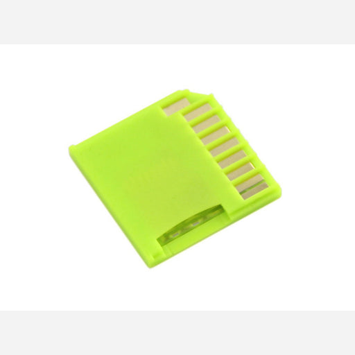 Micro SD Card Adapter for Raspberry & Macbooks - Green