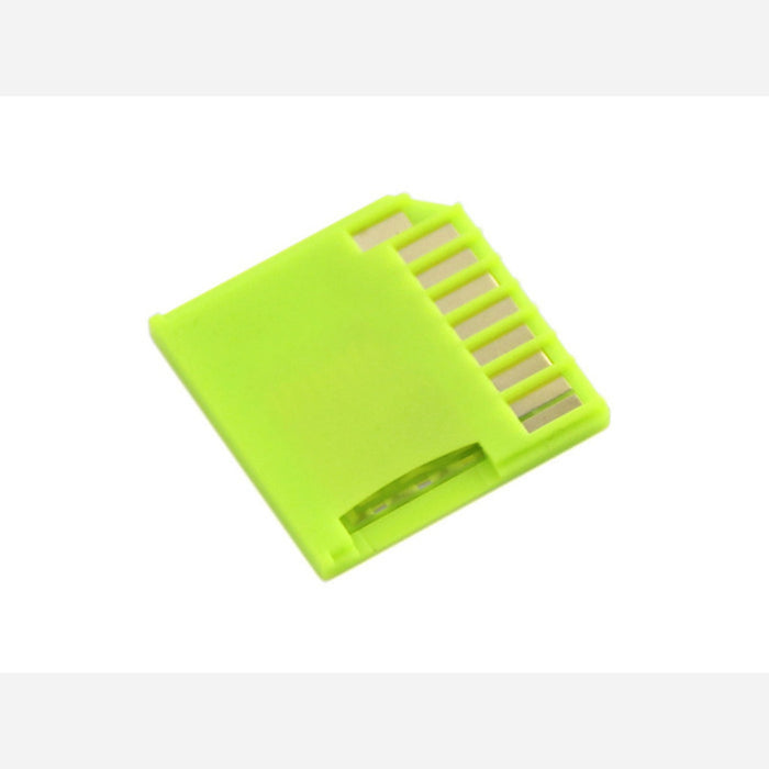 Micro SD Card Adapter for Raspberry & Macbooks - Green