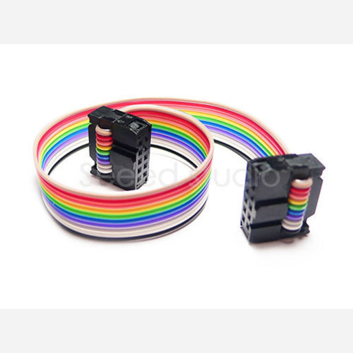 Electronic brick - 10 pin colorful ribbon cable with 2*5 IDC connector