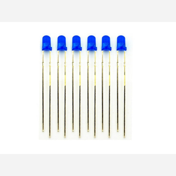 3mm LED Blue - 100 PCs