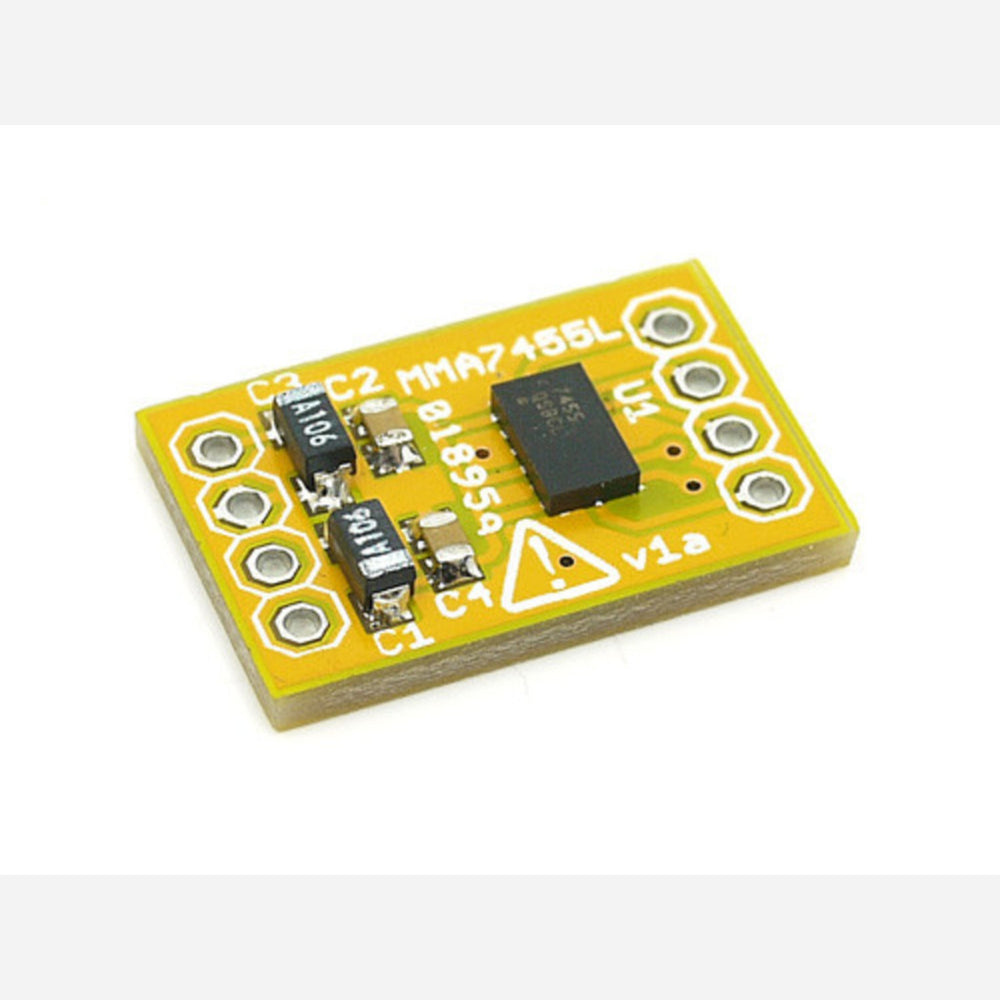 MMA7455L accelerometer breakout board