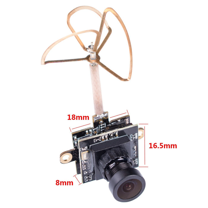 SF-100D FPV AIO Micro Camera 800TVL for Indoor Mini Drone Propeller Inductrix