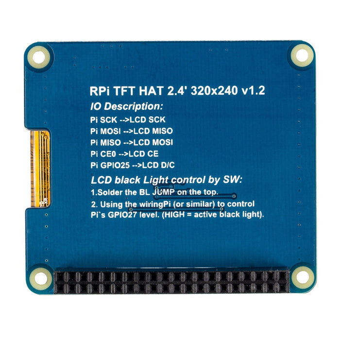 Raspberry Pi 2.4 Inch TFT Screen LCD Display