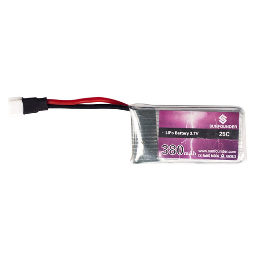 3.7V 380mAh 25C Mini LiPo Rechargeable Battery