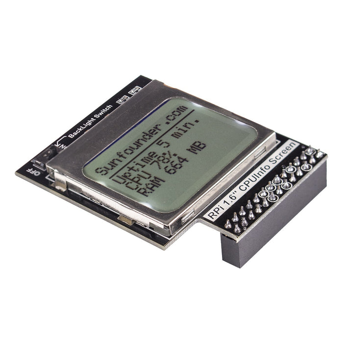 5110 84*48 Mini LCD PCD8544-Based Shield with Backlight for Raspberry Pi