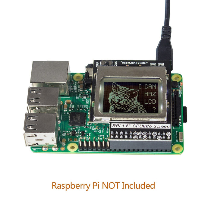 5110 84*48 Mini LCD PCD8544-Based Shield with Backlight for Raspberry Pi