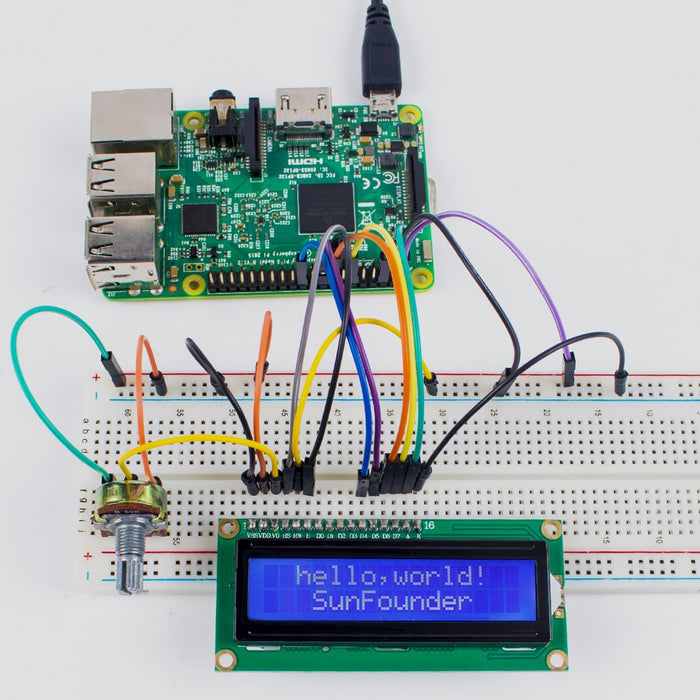 SunFounder LCD1602 Module with 3.3V Backlight