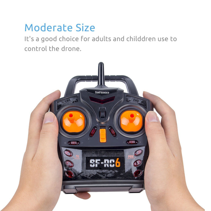 SunFounder 6CH 2.4GHz RC Transmitter Drone