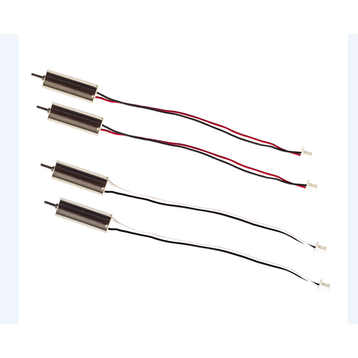 4pcs 3.7V 7x20mm DC Coreless (2 x Clockwise + 2 x Anti-clockwise Motors)