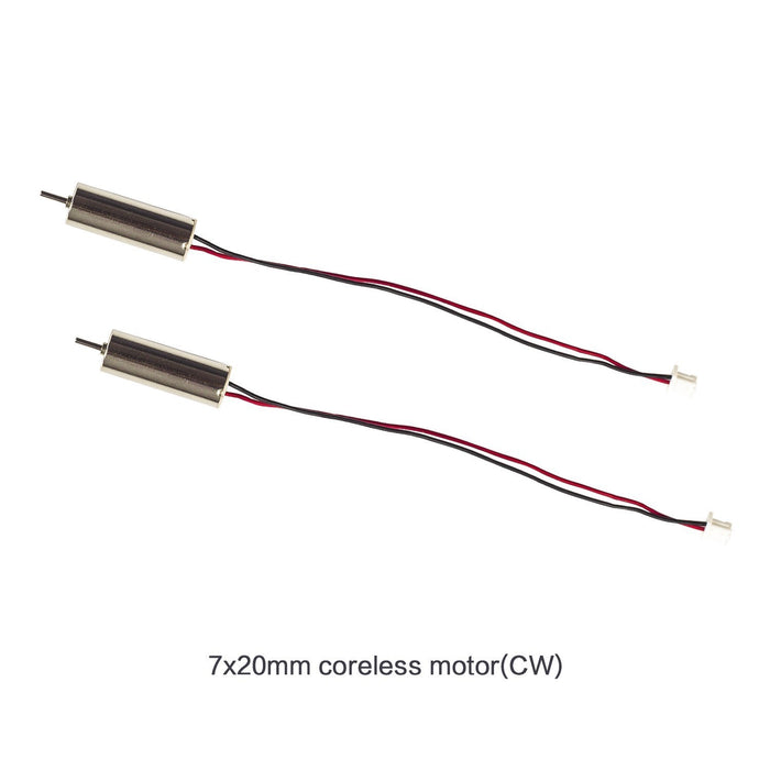 4pcs 3.7V 7x20mm DC Coreless (2 x Clockwise + 2 x Anti-clockwise Motors)