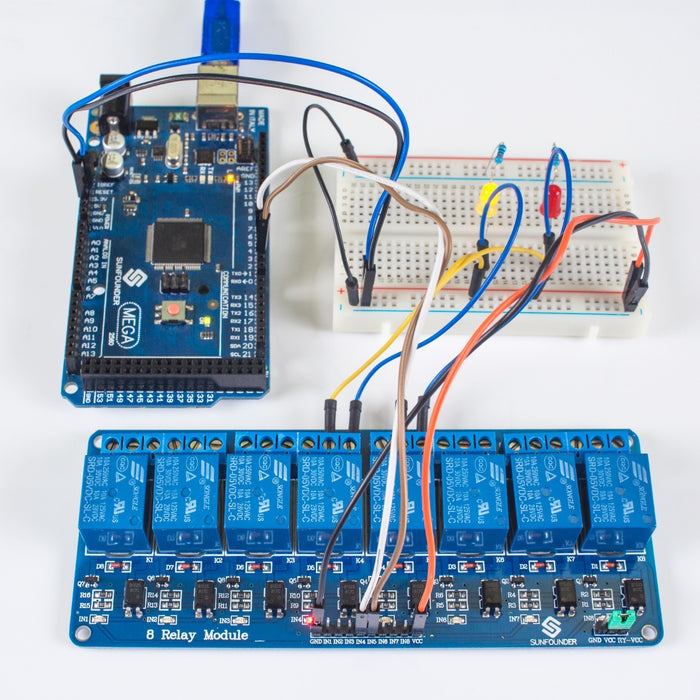 8 Channel 5V Relay Shield Module