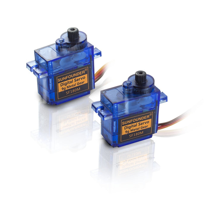 SunFounder 9g Metal SF180M Digital Half Metal Semi-metal Micro Servo 2pack