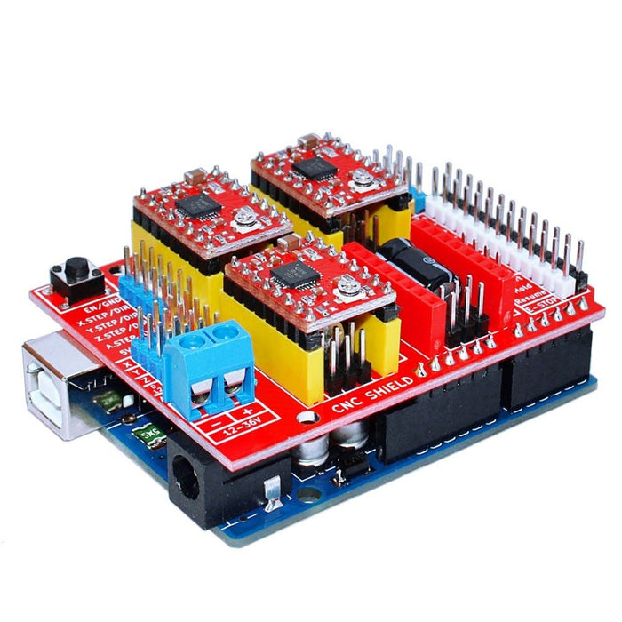 3D CNC kit for arduino CNC Shield V3+UNO R3+ 4pcs A4988 driver /GRBL compatible