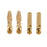 10 Pairs 2mm Bullet Banana Plug Connector brushless motor FPV for RC quadcopter Battery Gold