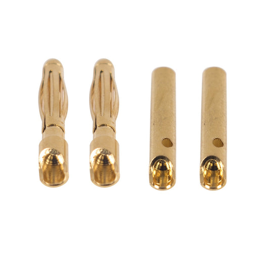 10 Pairs 2mm Bullet Banana Plug Connector brushless motor FPV for RC quadcopter Battery Gold