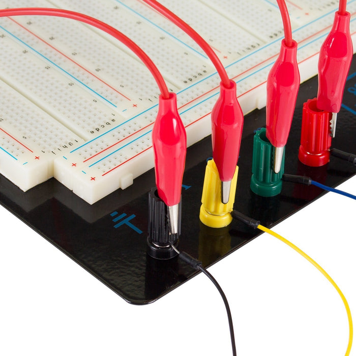 Solderless Breadboard MB-102 Big-size Black Aluminum Board ZY-208