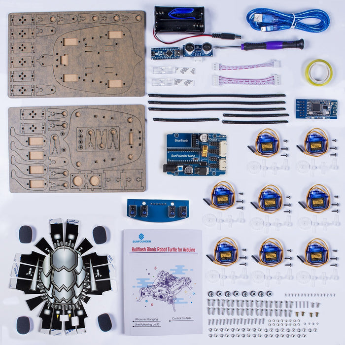 Rollflash Bionic Robot Turtle