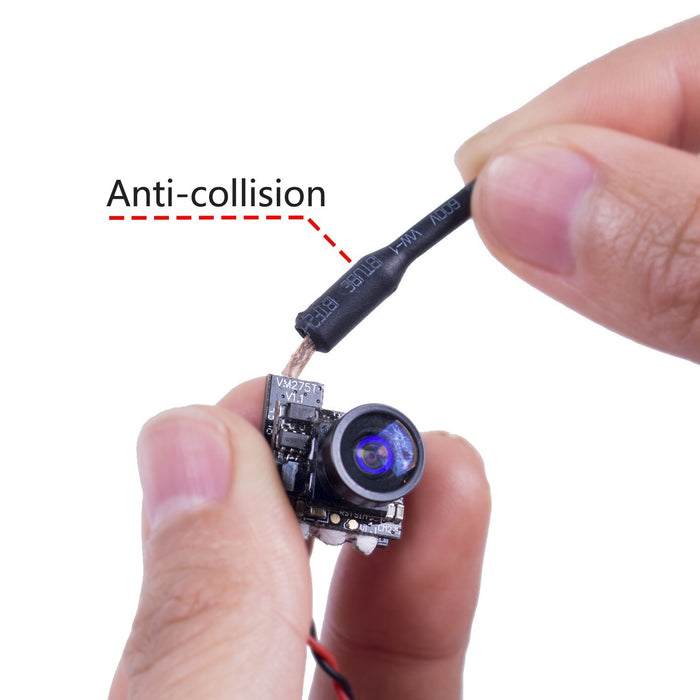 SunFounder SF-C01 Micro FPV Camera with 5.8G 48CH 25mW Transmitter and Y-Shape Splitter