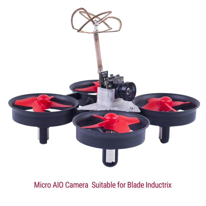 SunFounder SF-C02 Micro FPV Camera with 5.8G 48CH 25mW Transmitter and Clover Leaf Antenna