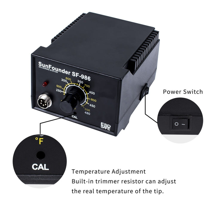 SF-986 Electric Soldering Station Kit