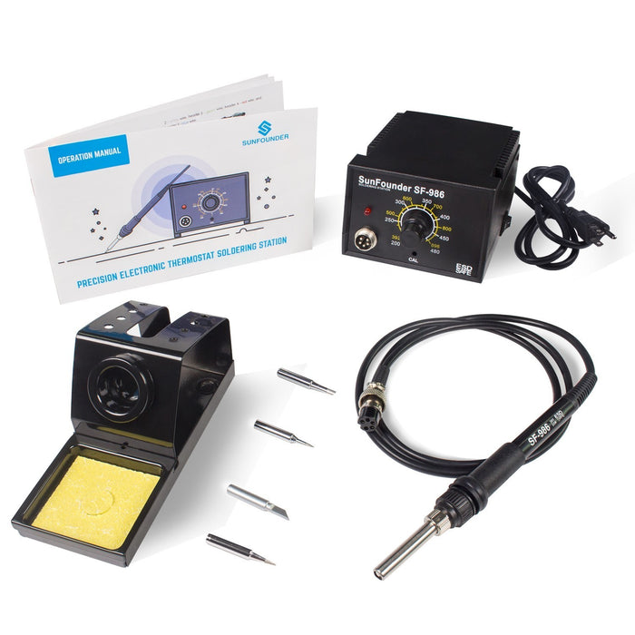 SF-986 Electric Soldering Station Kit