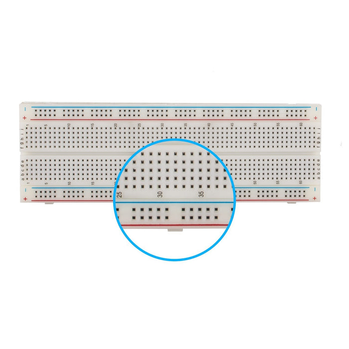 MB102 830 Mini Breadboard Point Solderless Prototype PCB Board + 65pcs Flexible Jumper Cable Wires