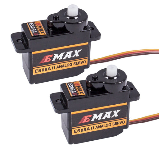 SunFounder 2pcs EMAX ES08A II Mini High-speed Gear Analog 8.5g Servo