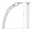 4 pcs Universal Tall Landing Gear Skid for DJI F450 X-Mode Multicopter Quadcopter Frame