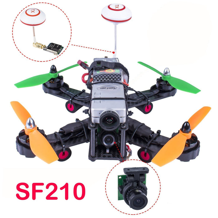 SunFounder FPV Image Transceiver Kit with 700TVL HD Camera + 200mW Mini TS5823 32 Channel AV Transmitter + 5.8G Mushroom Antenna