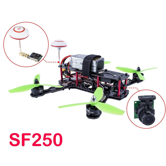 SunFounder FPV Image Transceiver Kit with 700TVL HD Camera + 200mW Mini TS5823 32 Channel AV Transmitter + 5.8G Mushroom Antenna