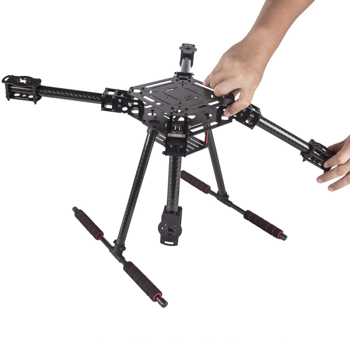 Upgrade F550 ZD550 550mm Carbon fiber Quadcopter Frame FPV Quad with Carbon Fiber Landing Skid