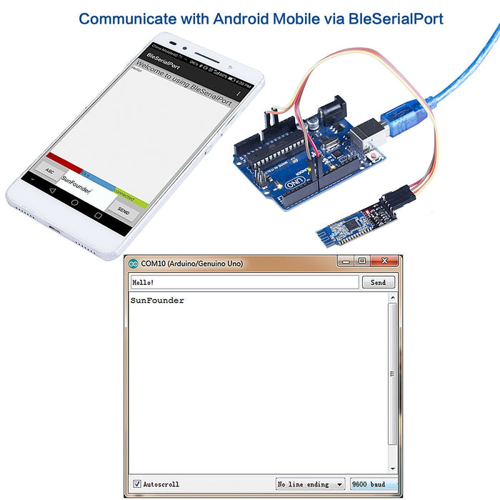 Bluetooth 4.0 HM-10 Master Slave Module