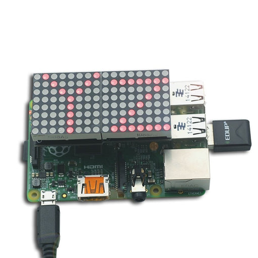 LED Dot Matrix Screen for Raspberry Pi Model B/B+ and Rapsberry Pi 2