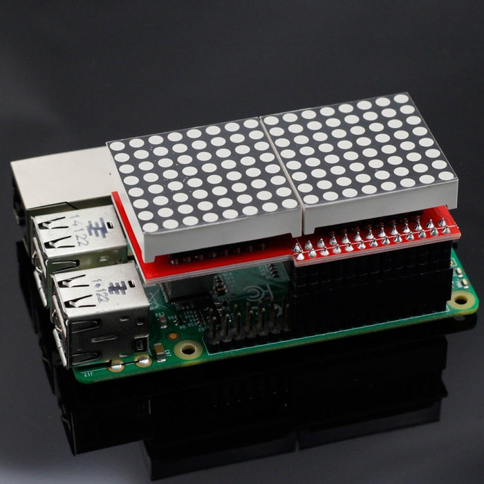 LED Dot Matrix Screen for Raspberry Pi Model B/B+ and Rapsberry Pi 2