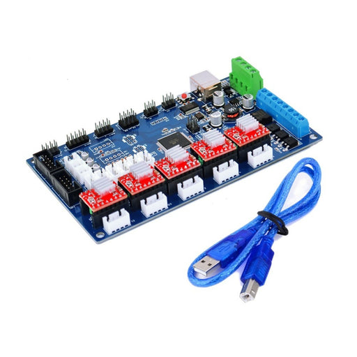 3D Printer control MKS Gen V1.2+5pcs DRV8825 driver+USB