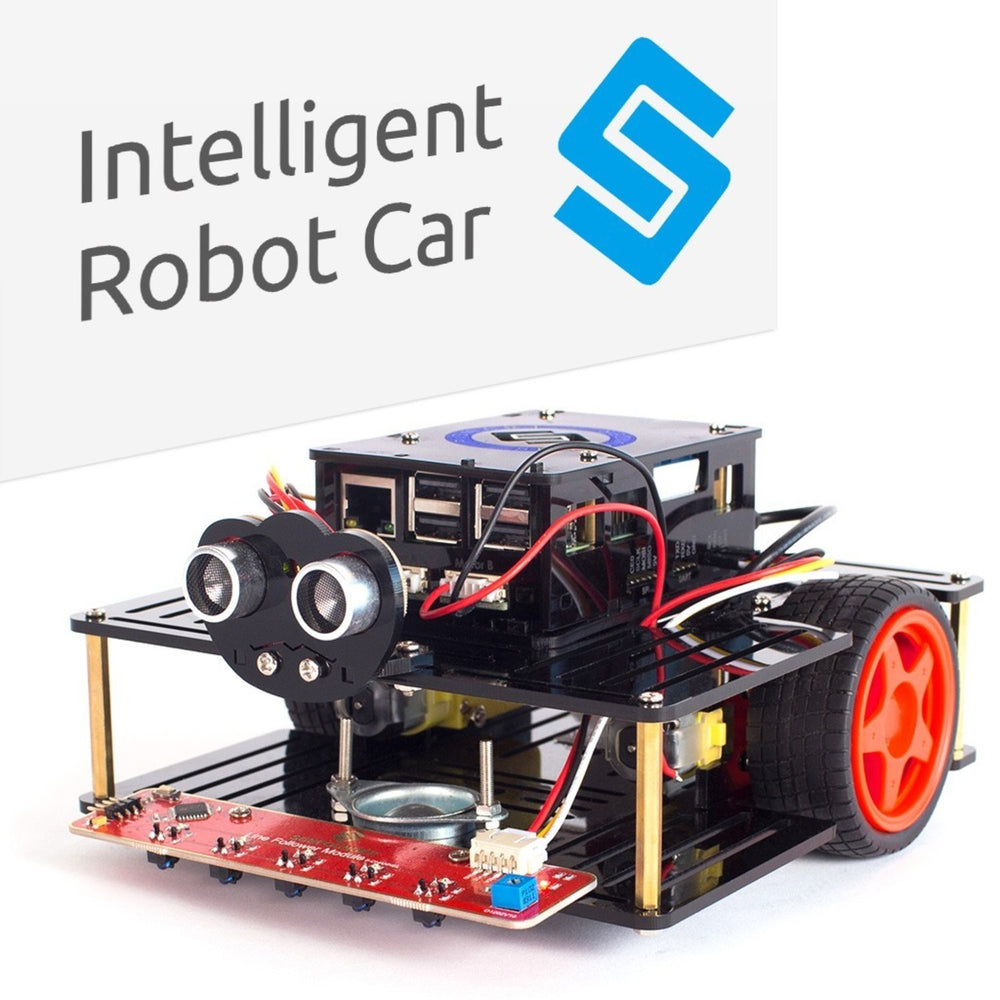 Raspberry Pi Smart Robot Car Kit (Pi is not included)