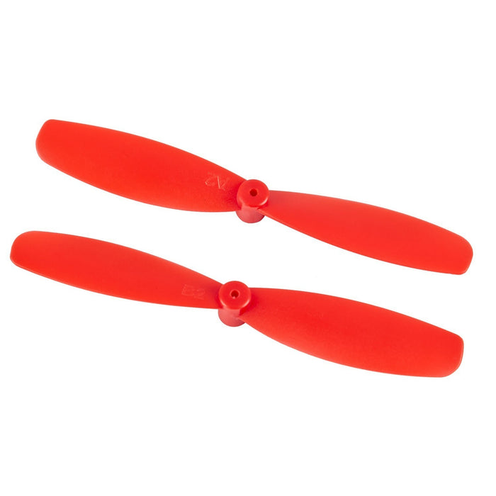 4PCS CW CCW 55mm Propeller Blades Props Main Blades Black and Red