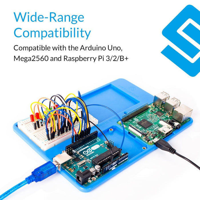 Breadboard Holder for Arduino Uno Mega 2560, Raspberry Pi RAB 5 in 1